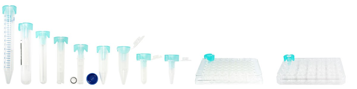 pluriStrainer Mini cell strainer fits in tubes from 1.5 ml to 15 ml