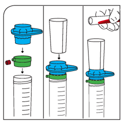 pluriBead rna protocol - Add sample on separation device