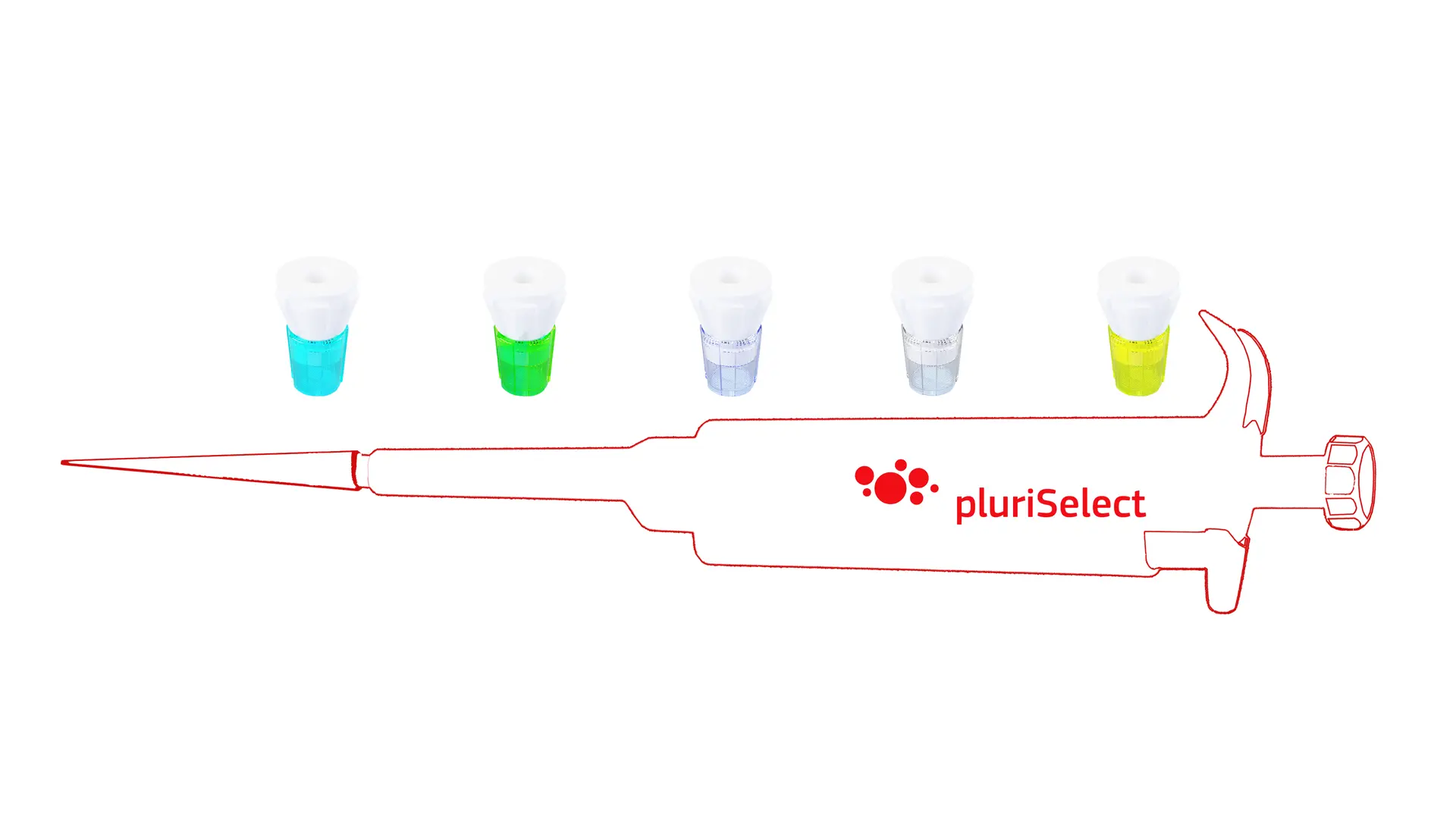 Filter für Pipettenspitzen, serologische Pipetten oder Einmalspritzen