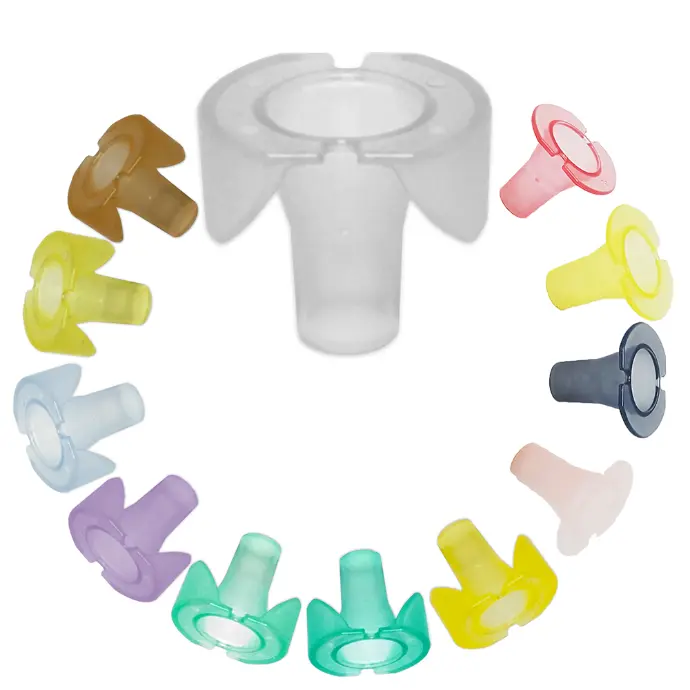 pluriStrainer Mini 70 µm cell strainer with 70 µm PET mesh. Available in 6 additional mesh options and 4 membrane options.