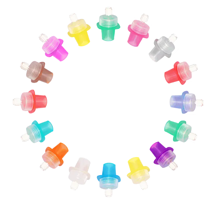 Syringe Strainer, syringe filters, sterile filters, available in 15 different sizes. Syringe filters for laboratory use with extended filling volume. Available in 15 different sizes and sterile and non-sterile packages.
