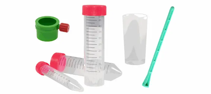 Various accessories for the pluriSelect cell strainer.