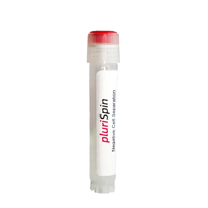 Product image pluriSpin Human Monocyte Enrichment pluriSpin Human Monocyte Enrichment, are suitable for negative isolation of human monocytes from whole blood, bone marrow, umbilical cord blood and buffy coat.