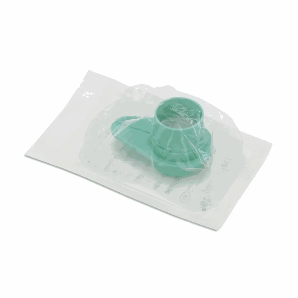 pluriStrainer 10 µm Zellsieb, türkis, Maschenweite 10 µm, Singlepack Blister, steril