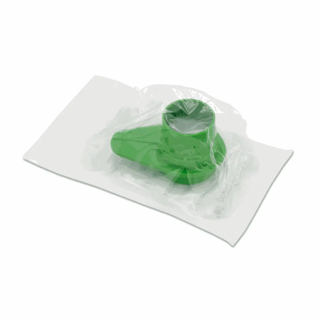 pluriStrainer 20 µm Zellsieb, grün, Maschenweite 20 µm, Singlepack Blister, steril