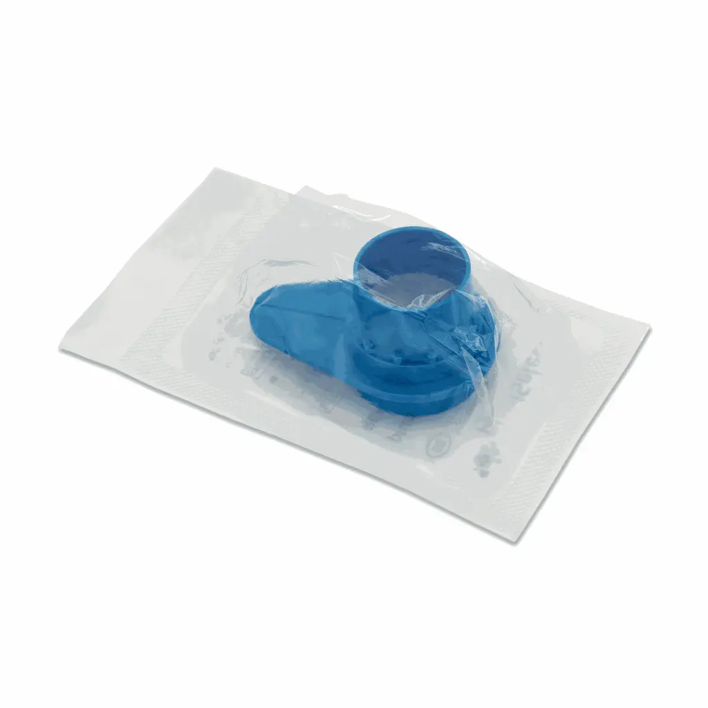 pluriStrainer 60 µm Zellsieb, blau, Maschenweite 60 µm, Singlepack Blister, steril
