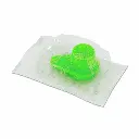 pluriStrainer 400 µm Zellsieb, neon grün, Maschenweite 400 µm, Singlepack Blister, steril