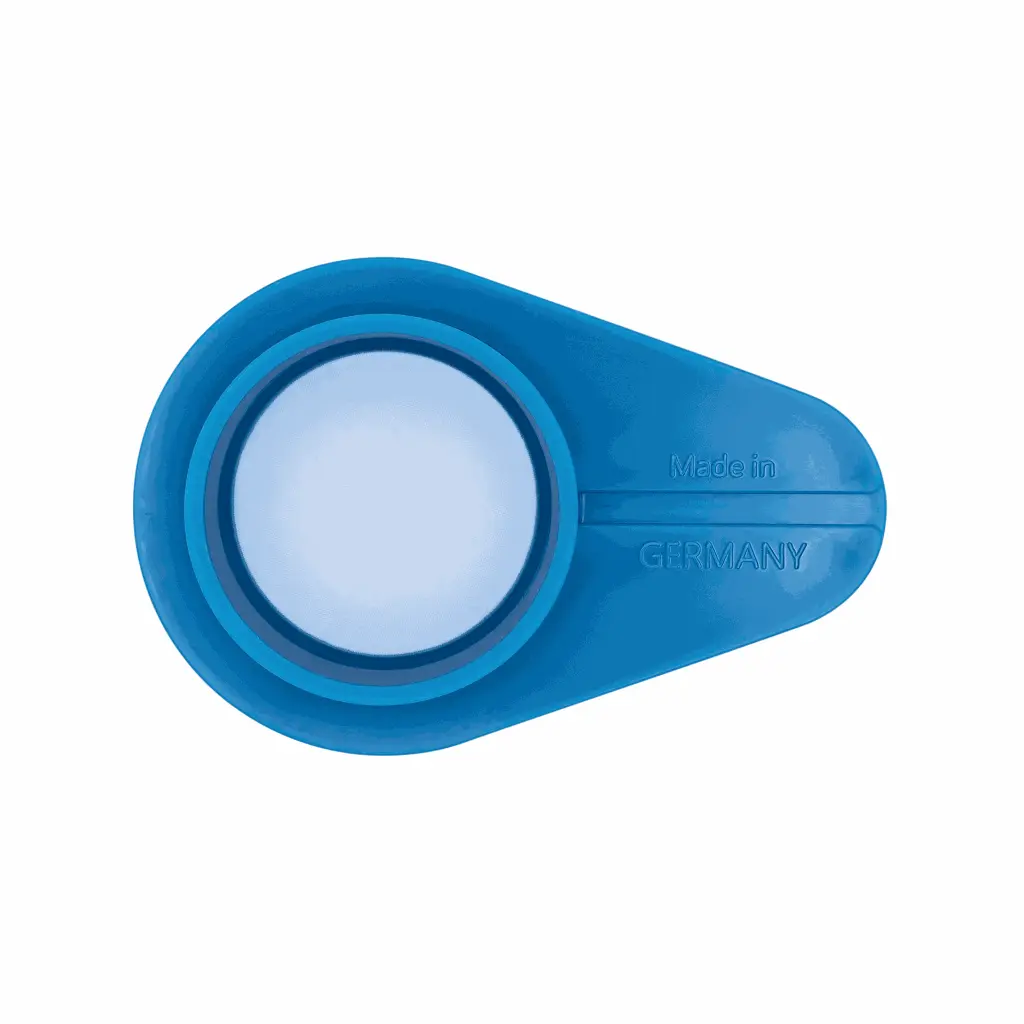 pluriStrainer Zellsieb mit 60µm Maschenweite Topansicht.webp
