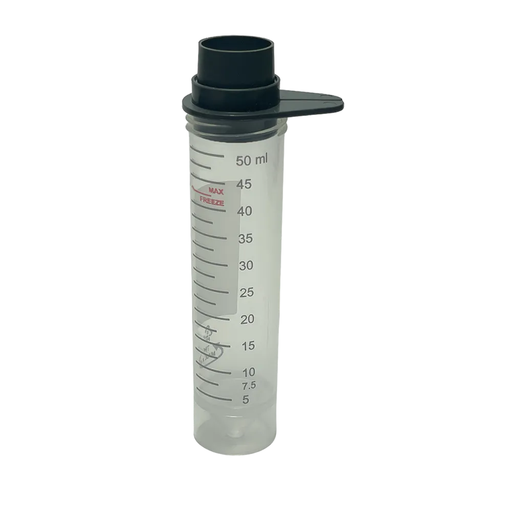 pluriStrainer 15µm - reverse - auf 50ml Zentrifugenröhrchen.webp