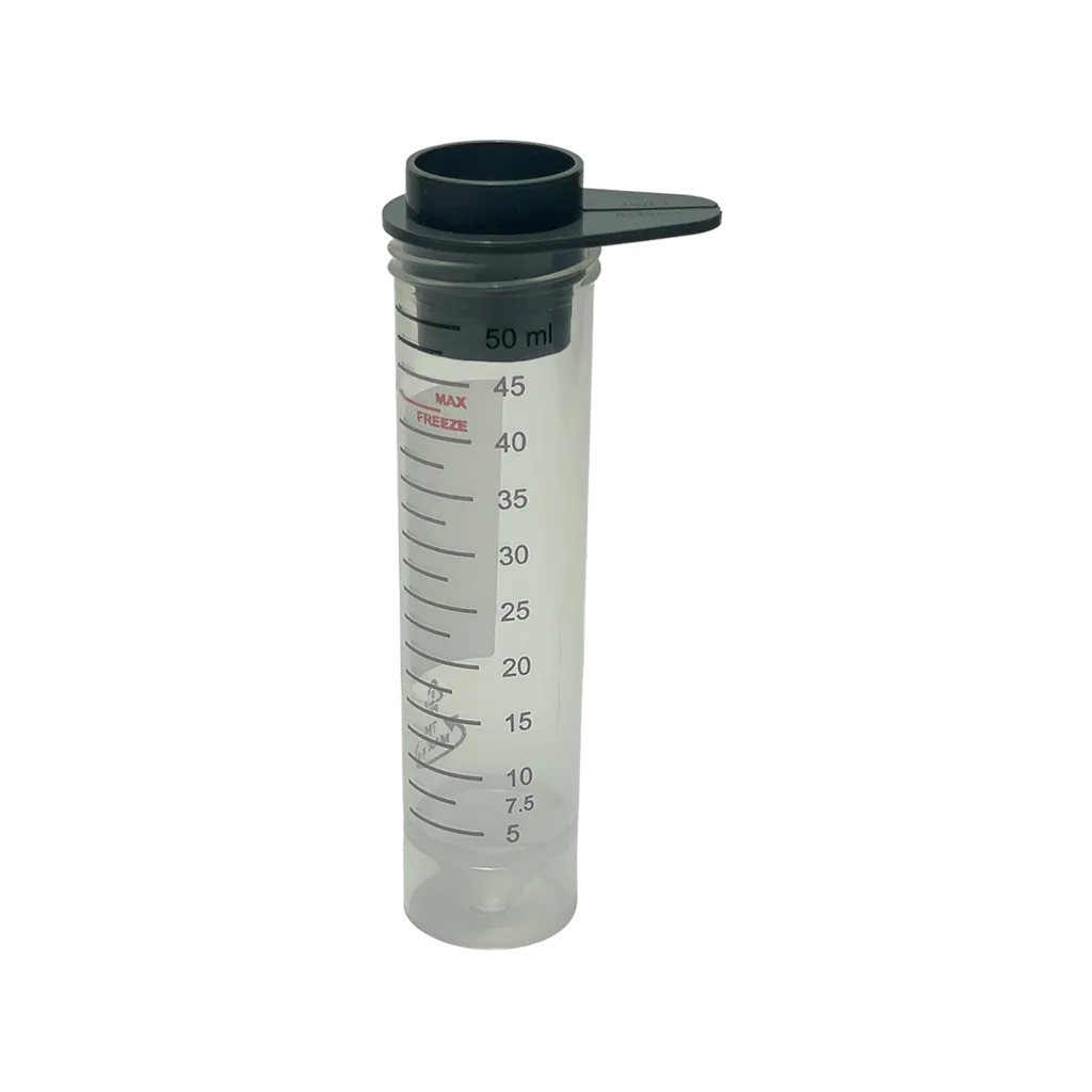 pluriStrainer 15µm auf 50ml Zentrifugenröhrchen.webp