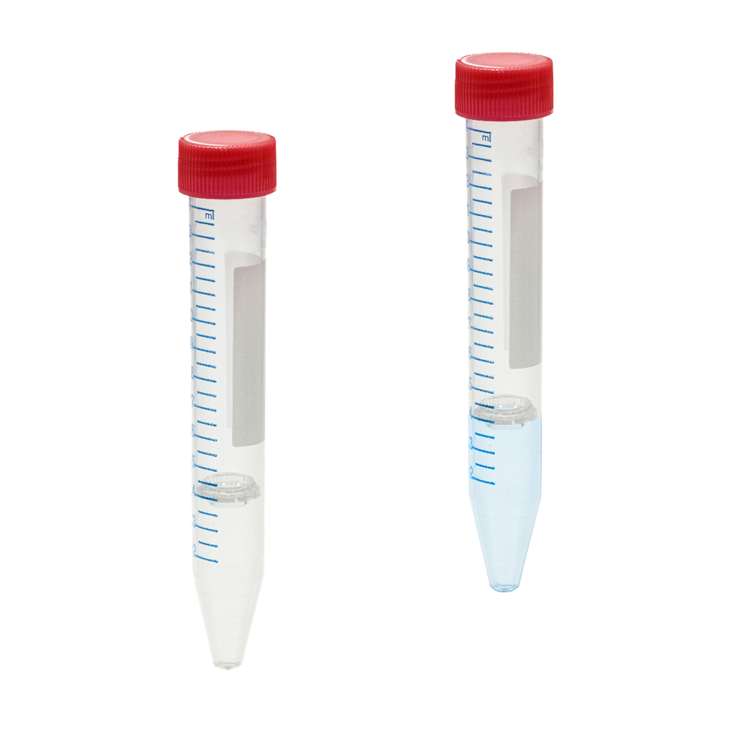 用于密度梯度离心的 pluriMate II 管，15 毫升