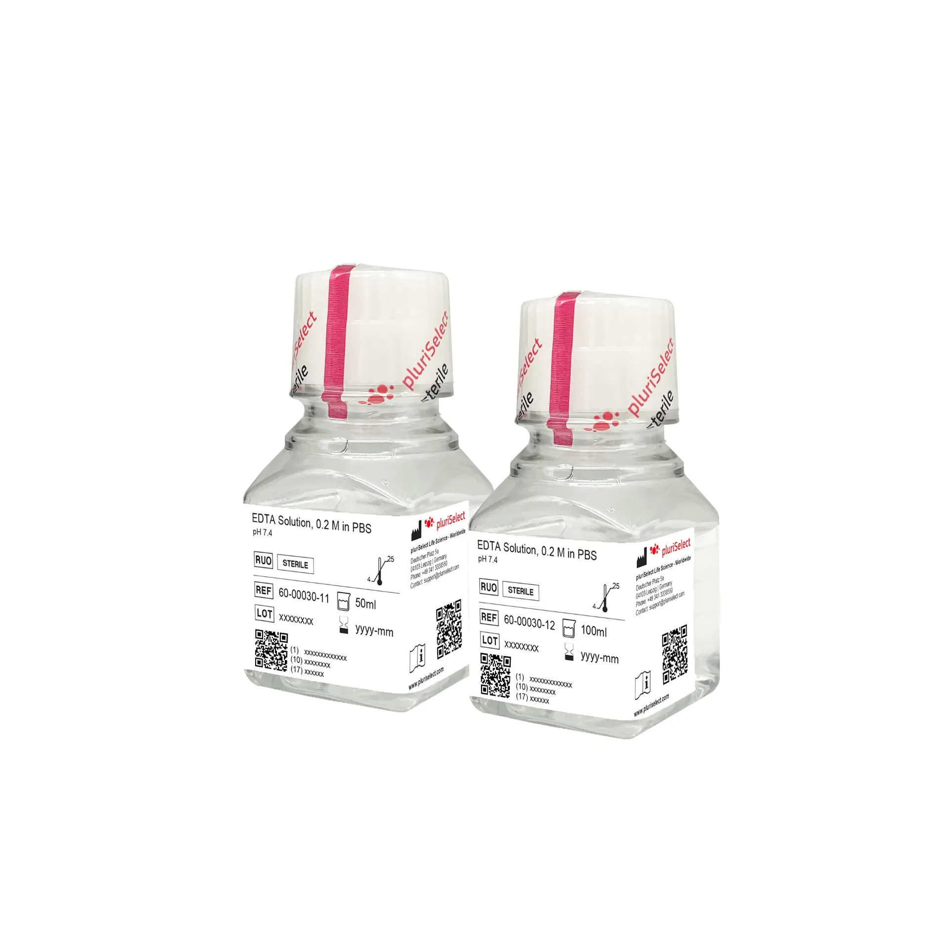 [60-00030-10] EDTA Solution, 0.2M in PBS (1BTL、10ml)