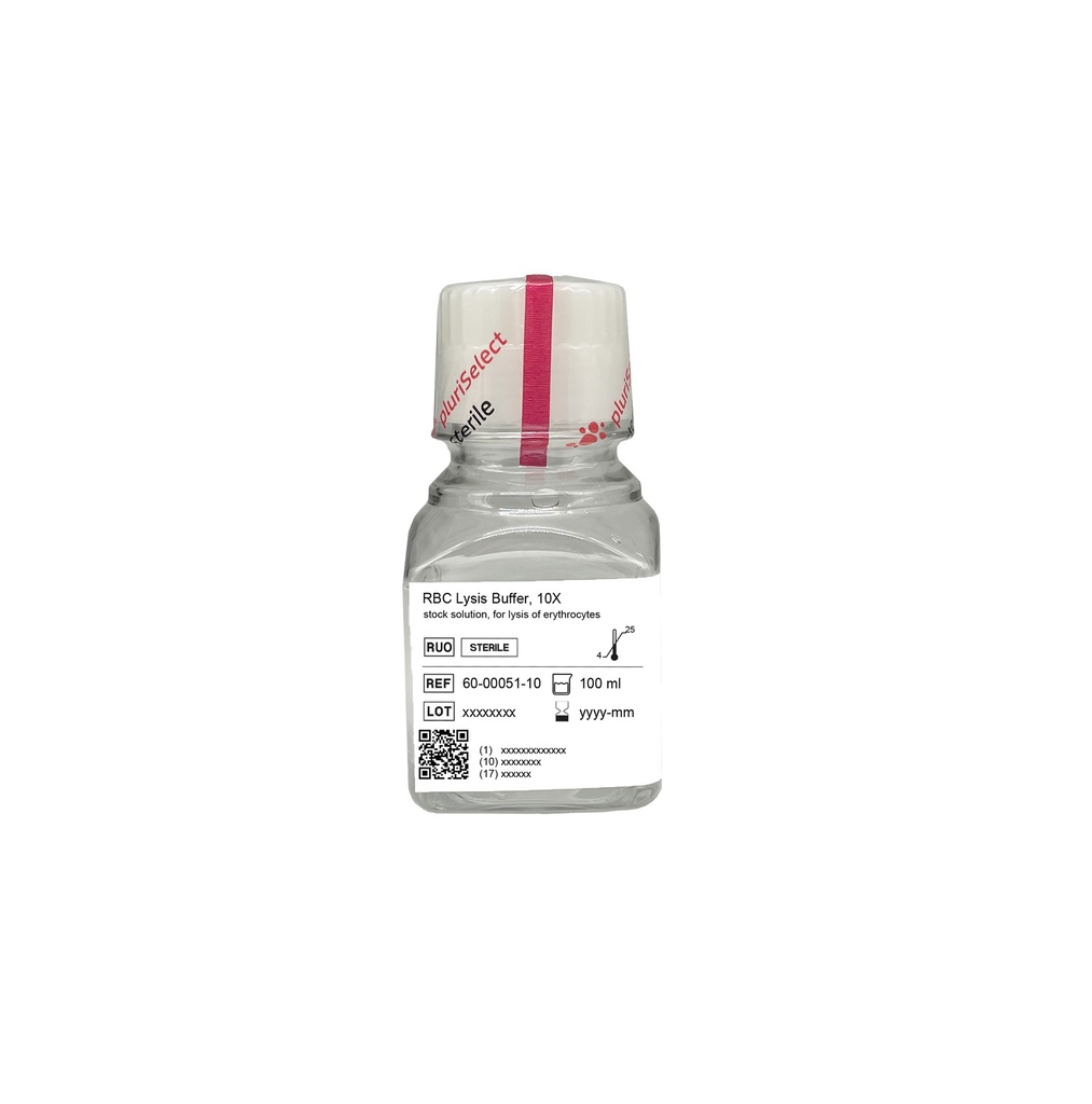 [60-00051-10] 赤血球溶解バッファー、10X (1BTL、100ml)