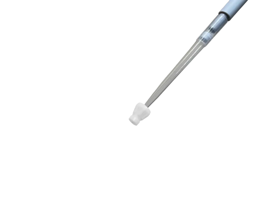 pluriStrainer Mini Adapter für Pipettenspitzen oder Einmalspritzen
