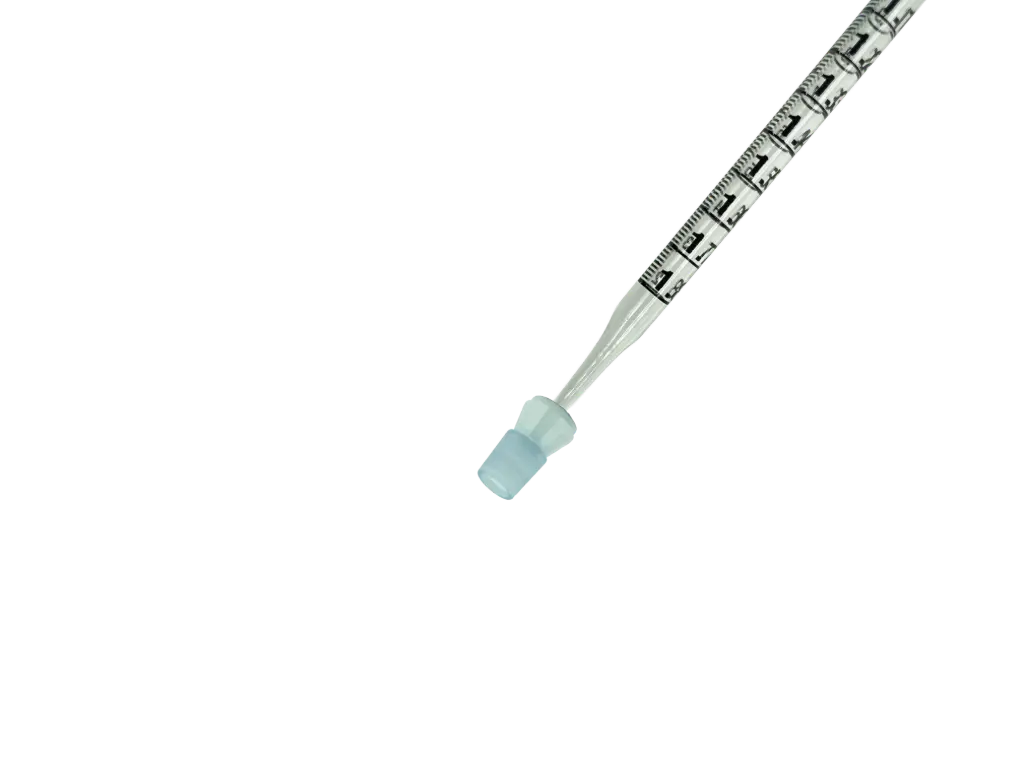 Zellsieb 40 µm Maschenweite für serologische Pipetten oder Einmalspritzen